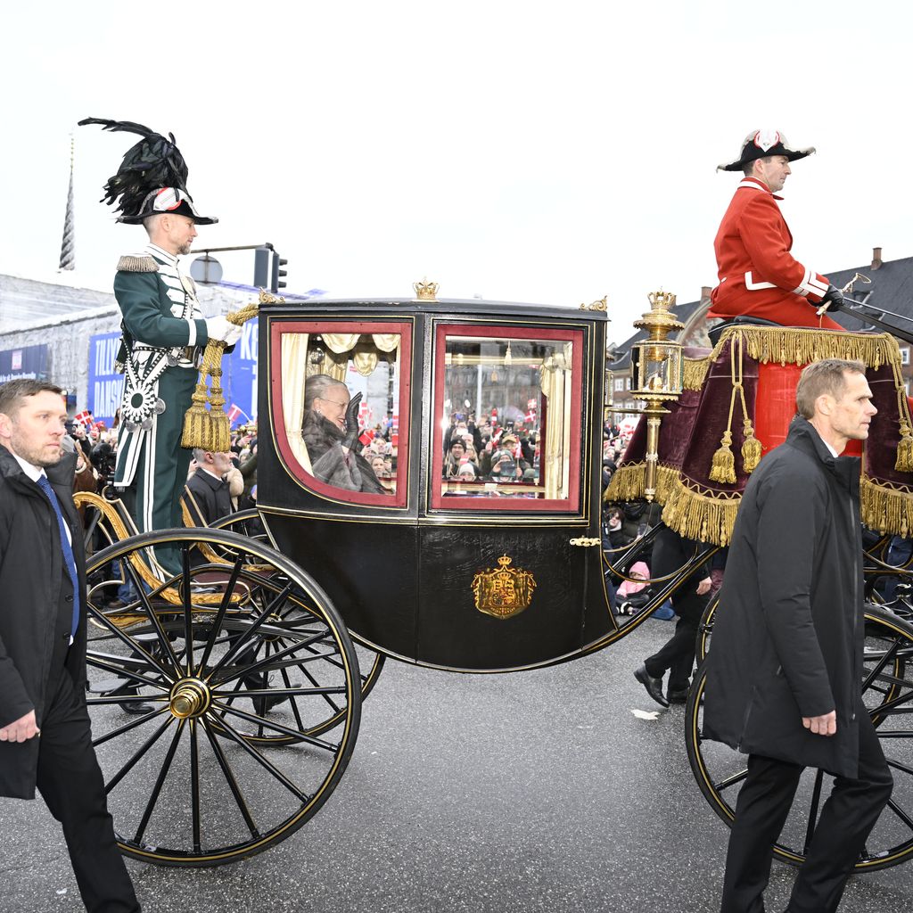Königin Margrethe am 14. Januar 2024 in Kopenhagen
