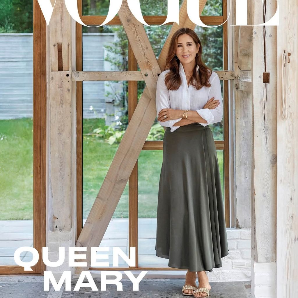 Königin Mary von Dänemark auf dem Cover der Vogue Australia