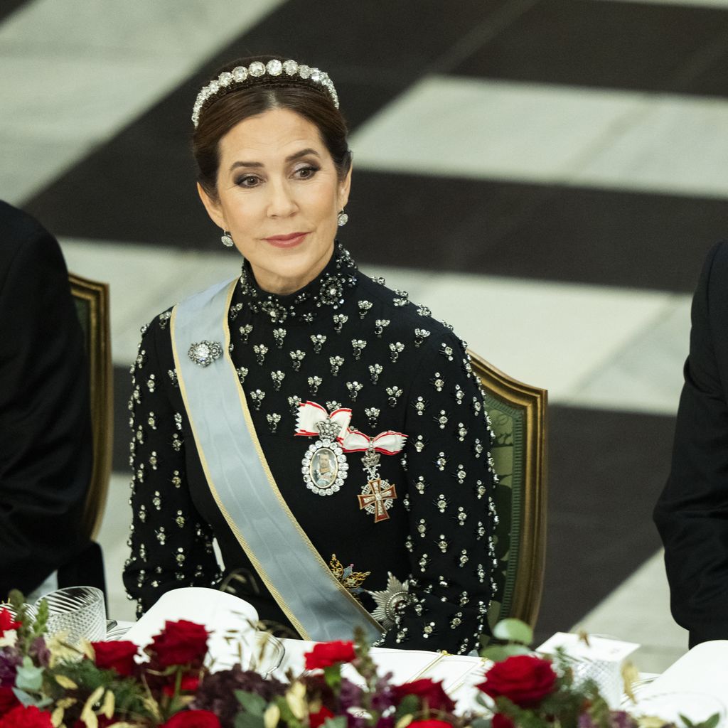 Königin Mary und der Präsident von Ägypten bei einer Gala, Dezember 2024