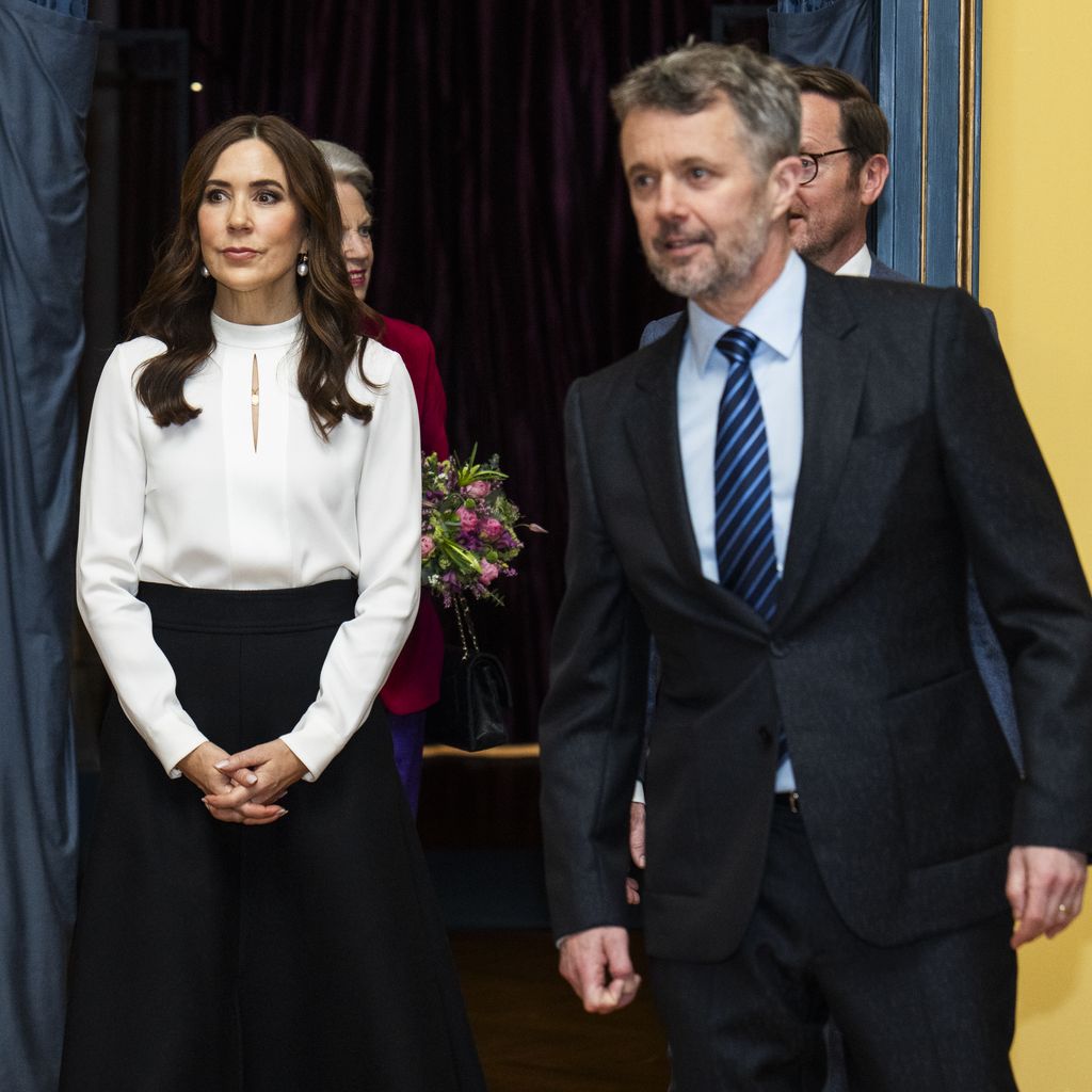 Königin Mary und König Frederik im März 2024
