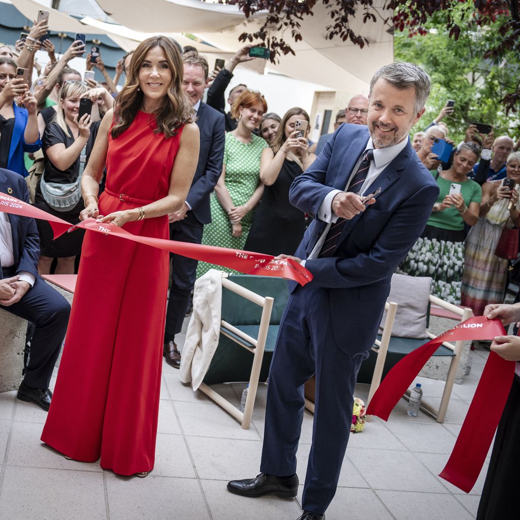 Königin Mary und König Frederik X. in Paris, Juli 2024