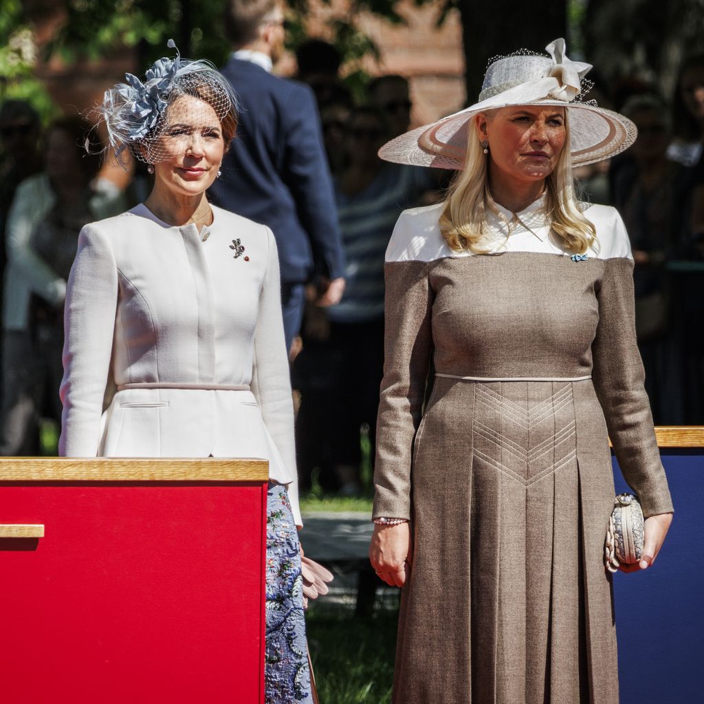 Königin Mary und Kronprinzessin Mette-Marit im Mai 2024