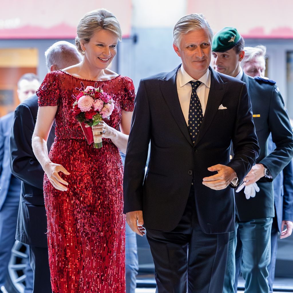 Königin Mathilde und König Philippe von Belgien, Mai 2024