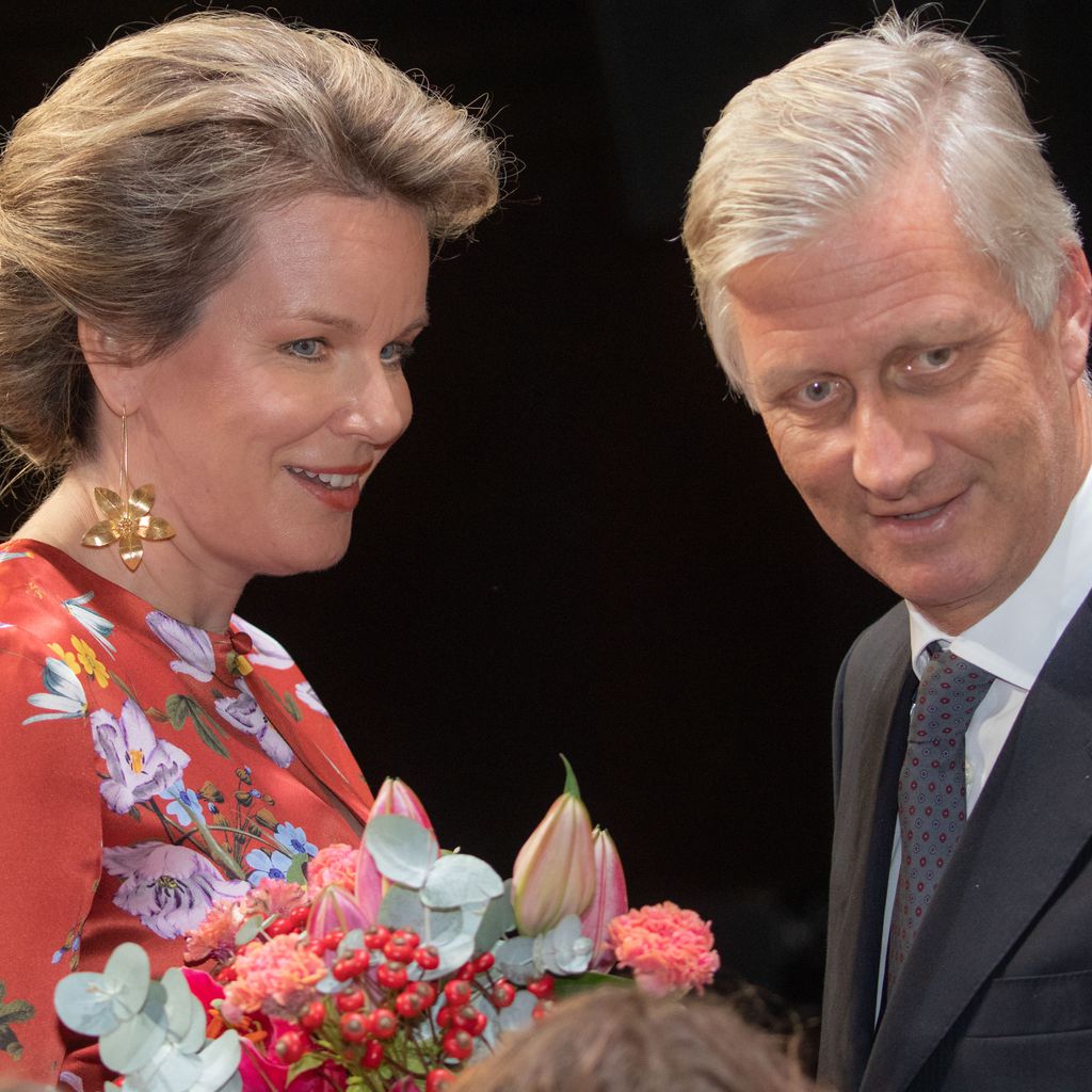 Königin Mathilde und König Philippe im Oktober 2018 in Antwerpen
