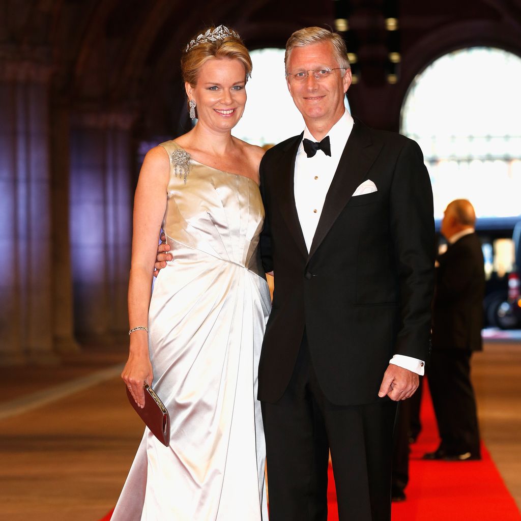 Königin Mathilde und König Philippe von Belgien, April 2013