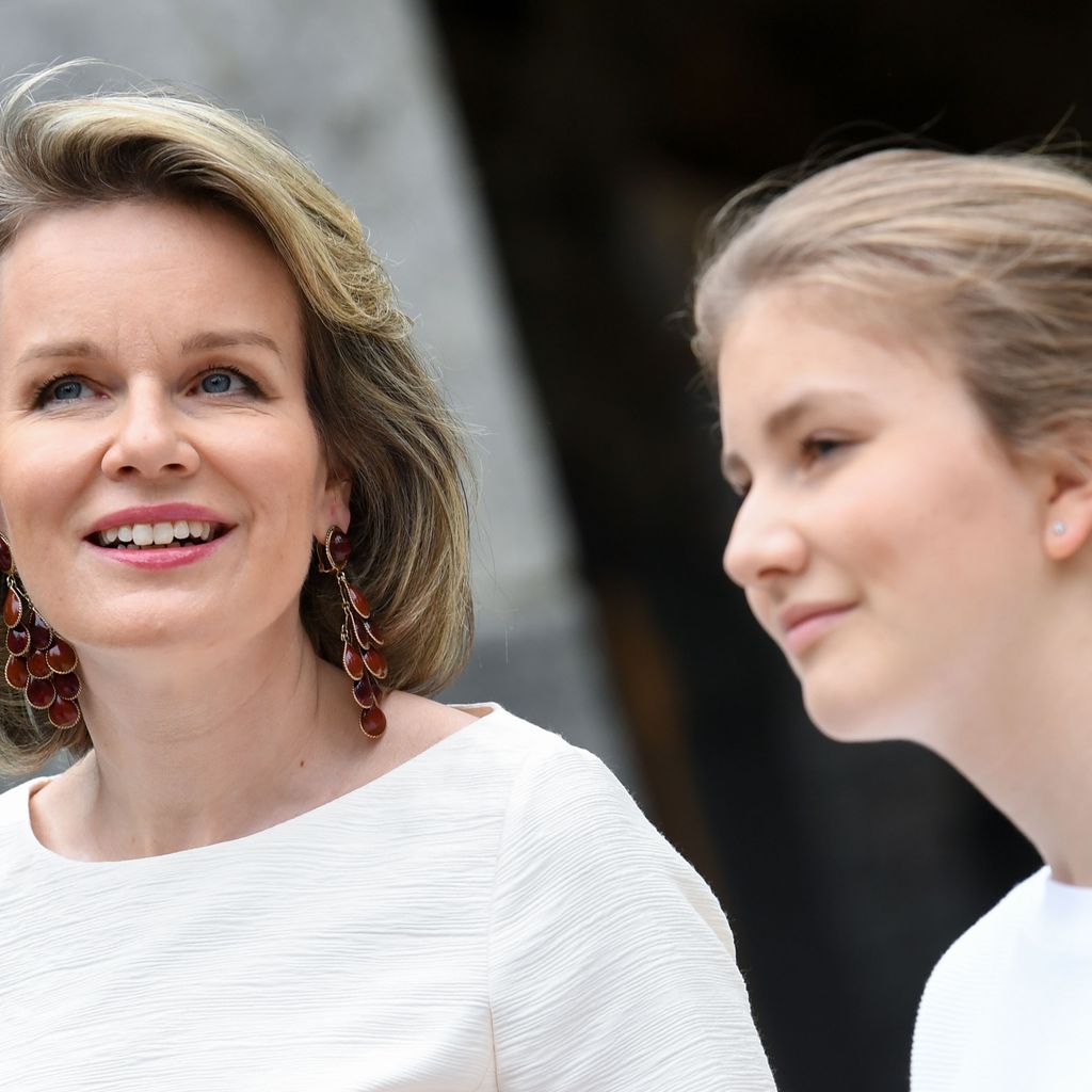 Königin Mathilde und Prinzessin Elisabeth im Juni 2018 in Villers-la-Ville