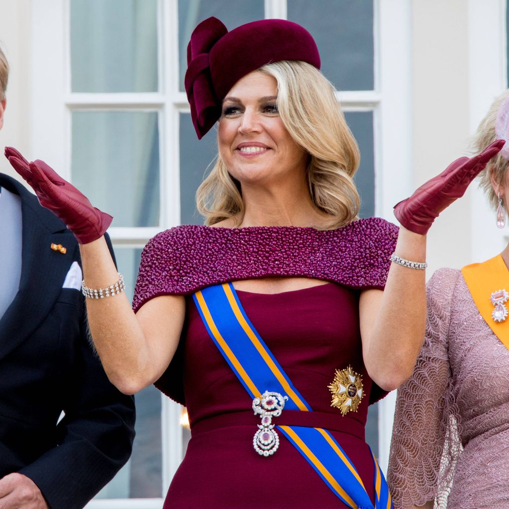 Prinsjesdag 2019: Königin Máxima auf dem Balkon des Paleis Noordeinde in Den Haag
