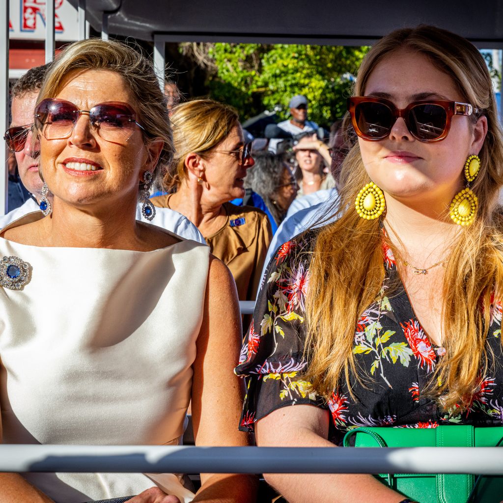 Königin Máxima und Prinzessin Amalia, Februar 2023