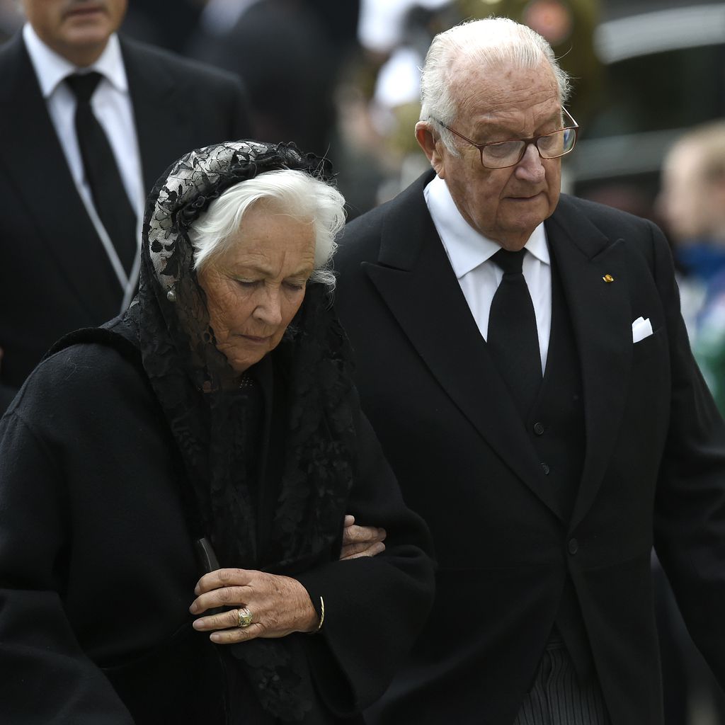 Königin Paola und Albert II., 2019 in Luxemburg