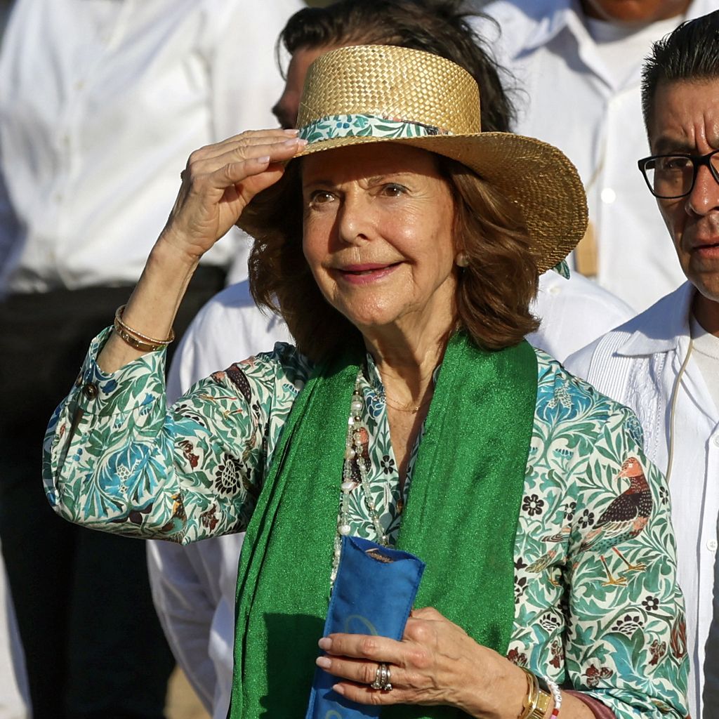 Königin Silvia in Mexiko, März 2024
