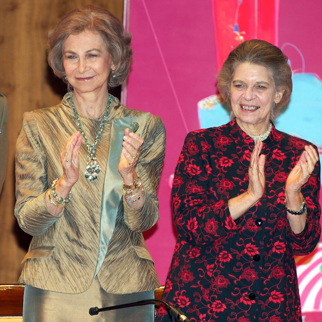 Königin Sofia und ihre Schwester Prinzessin Irene, November 2012