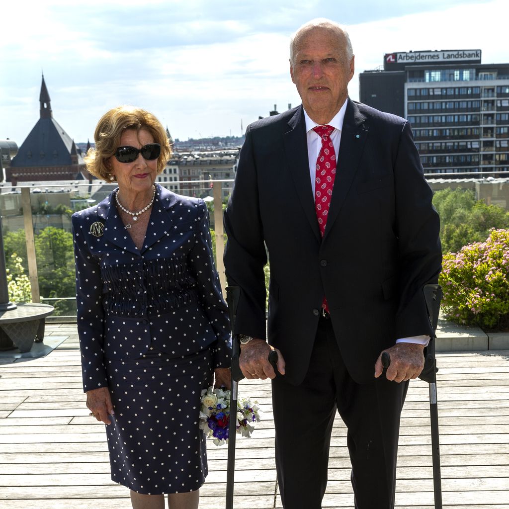 Königin Sofia und König Harald von Norwegen, Juni 2023