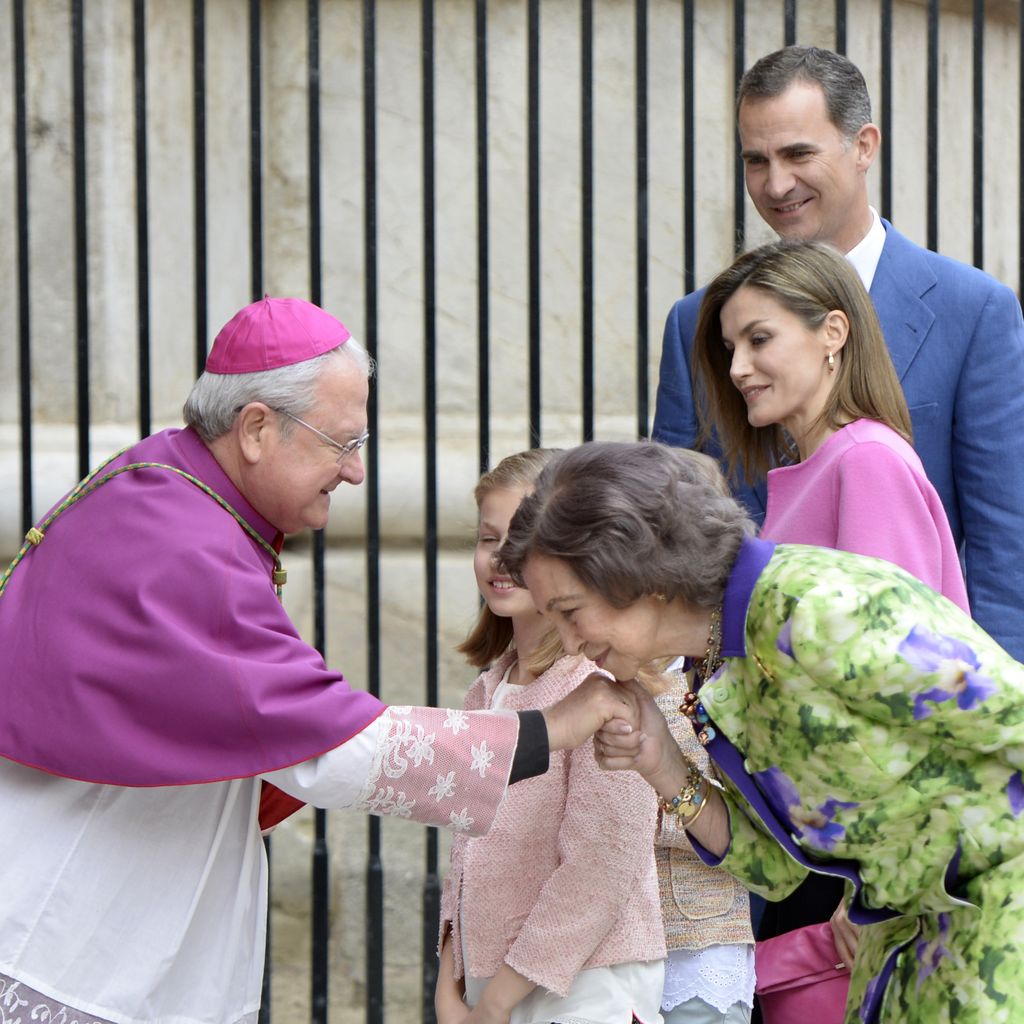 Prinzessin Letizia, Prinz Felipe von Spanien und Königin Sofia