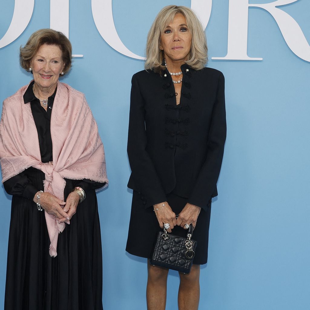 Königin Sonja und Brigitte Macron im September 2024