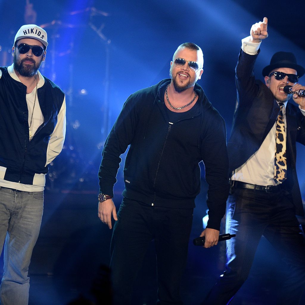 Sido, Marteria, Kollegah und Jan Delay
