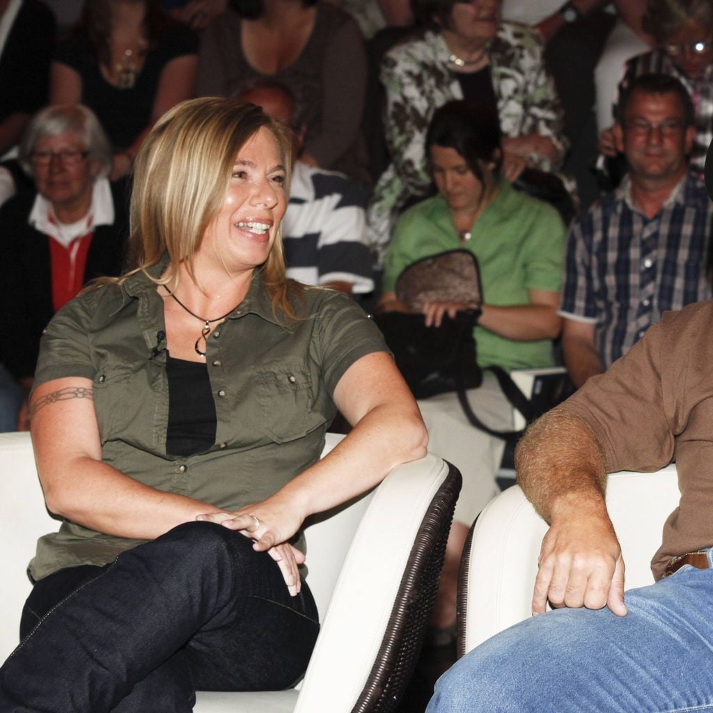 Konny und Manuela Reimann zu Gast in der ZDF-Talkshow Markus Lanz in Hamburg