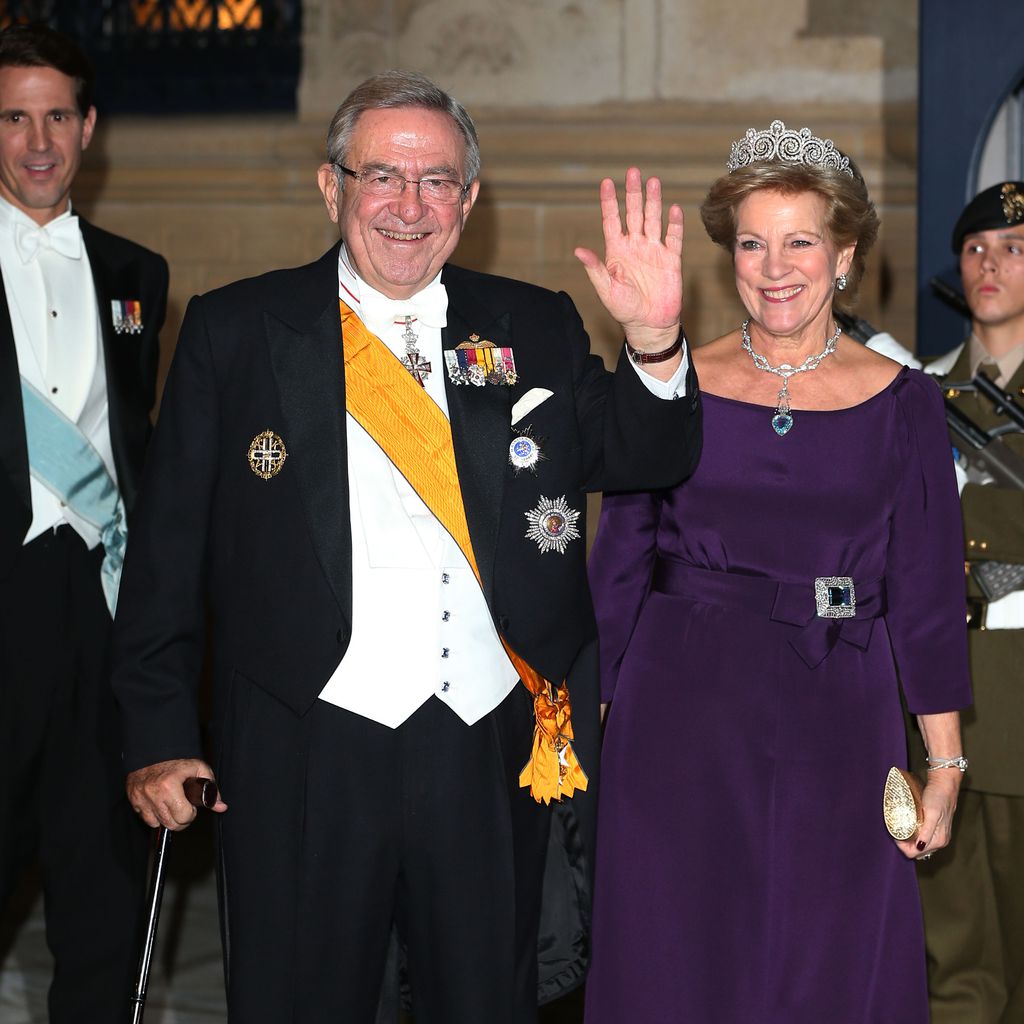 Konstantin II. von Griechenland und seine Frau Anne Marie, 2012