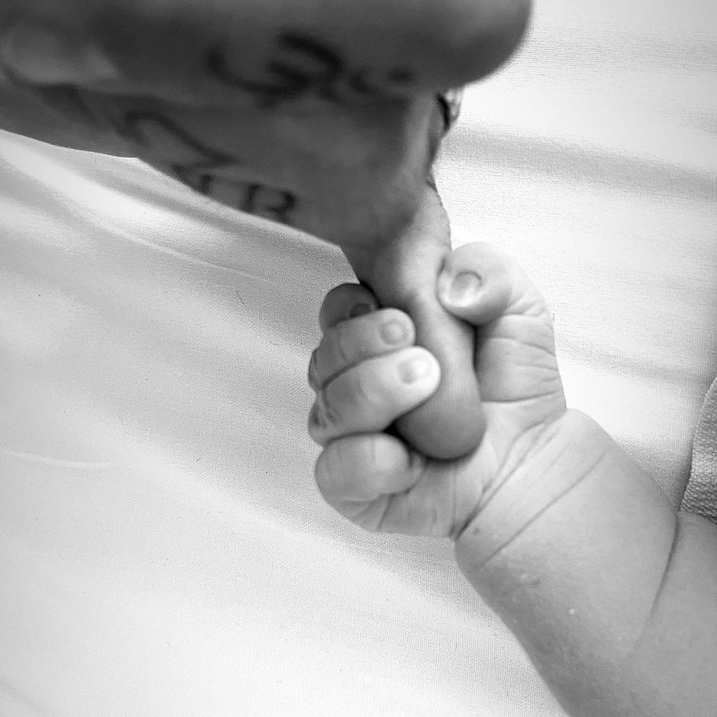 Kontra K und seine Tochter, Mai 2021