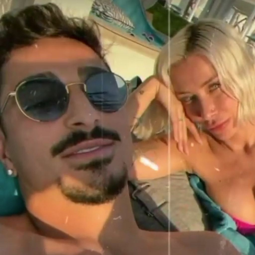 Koray Günter mit seiner Freundin