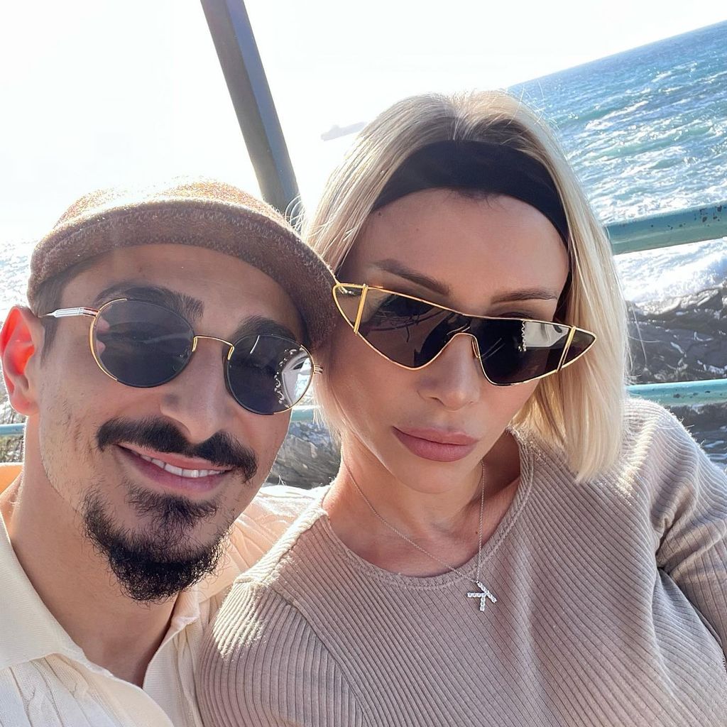 Koray Günter, Fußballer, mit Veronica Loi, Influencerin