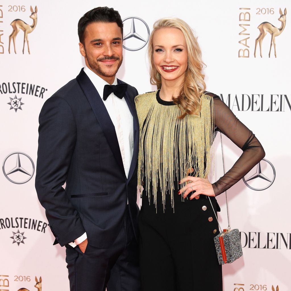 Kostja und Janin Ullmann beim Bambi 2016 in Berlin