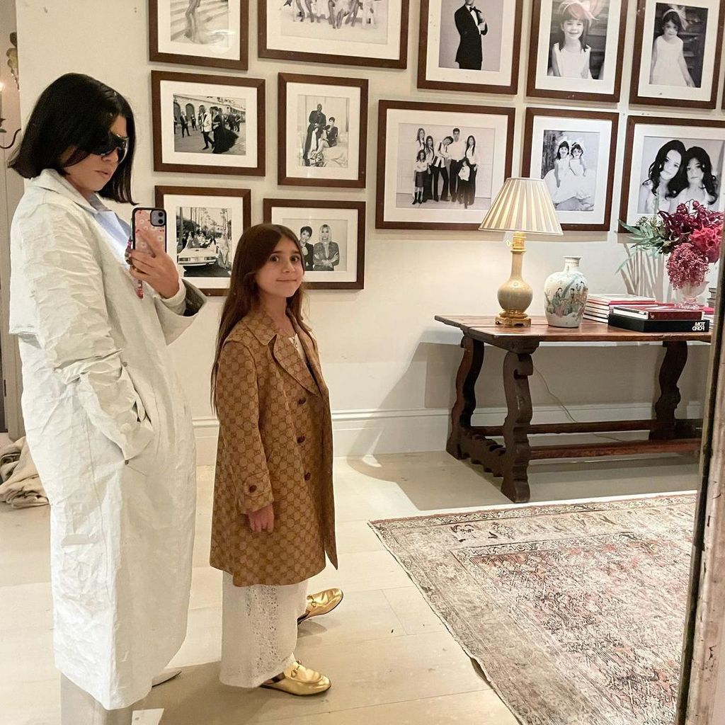 Kourtner Kardashian und ihre Tochter Penelope Disick