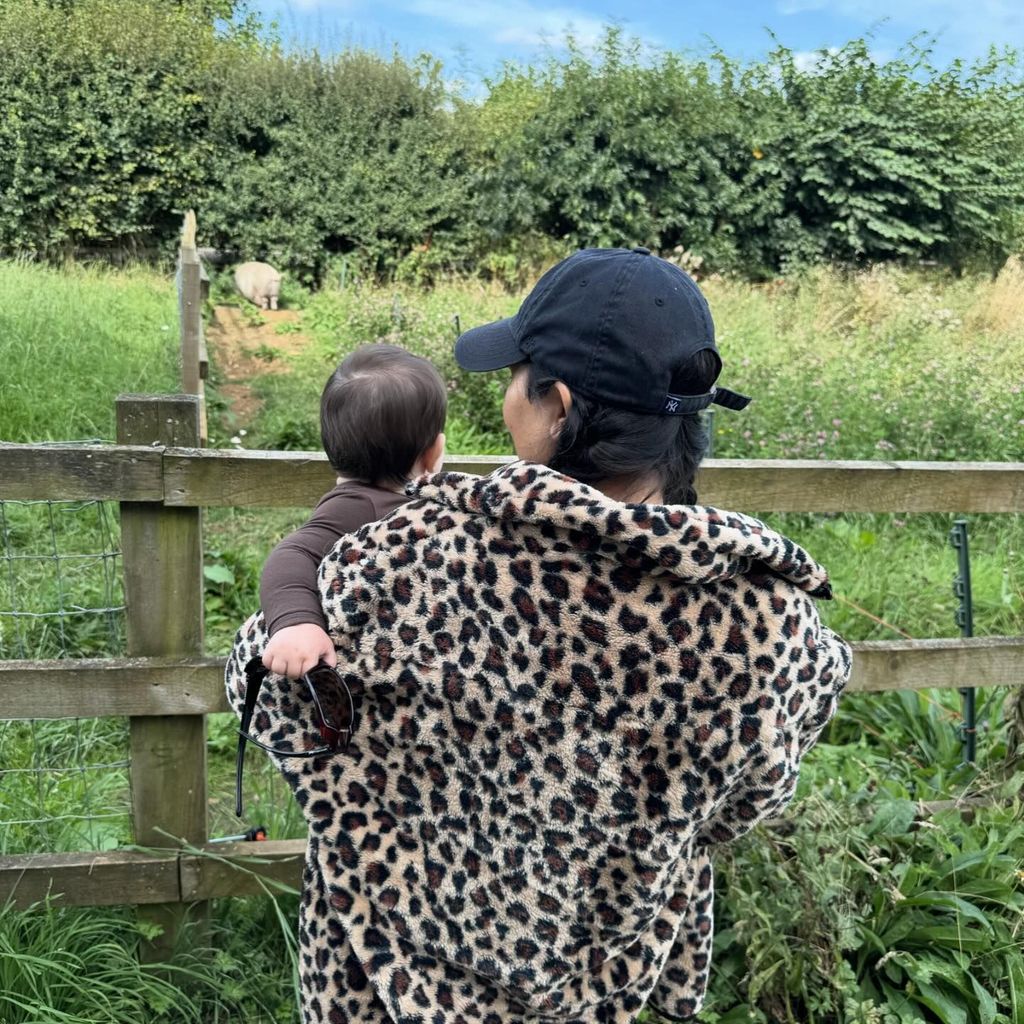 Kourtney Kardashian mit Rocky, 2024