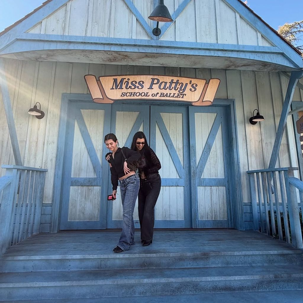 Kourtney Kardashian mit Tochter Penelope