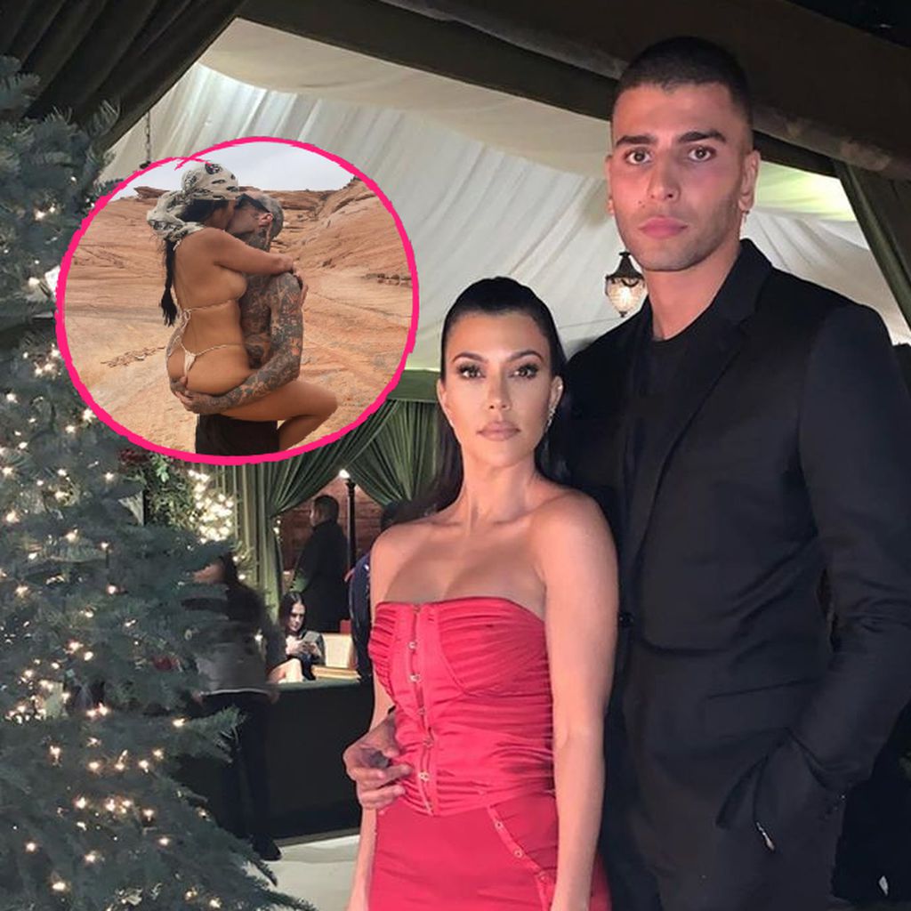 Kourtney Kardashian, Travis Barker und Younes Bendjima