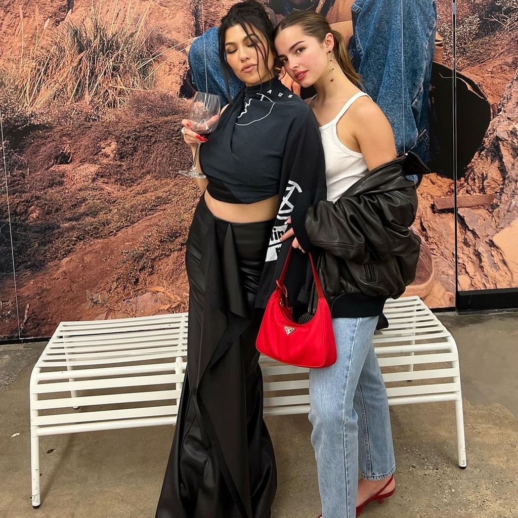 Kourtney Kardashian und Addison Rae, März 2023