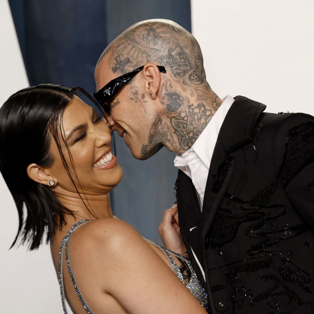 Kourtney Kardashian und ihr Mann Travis Barker, 2022