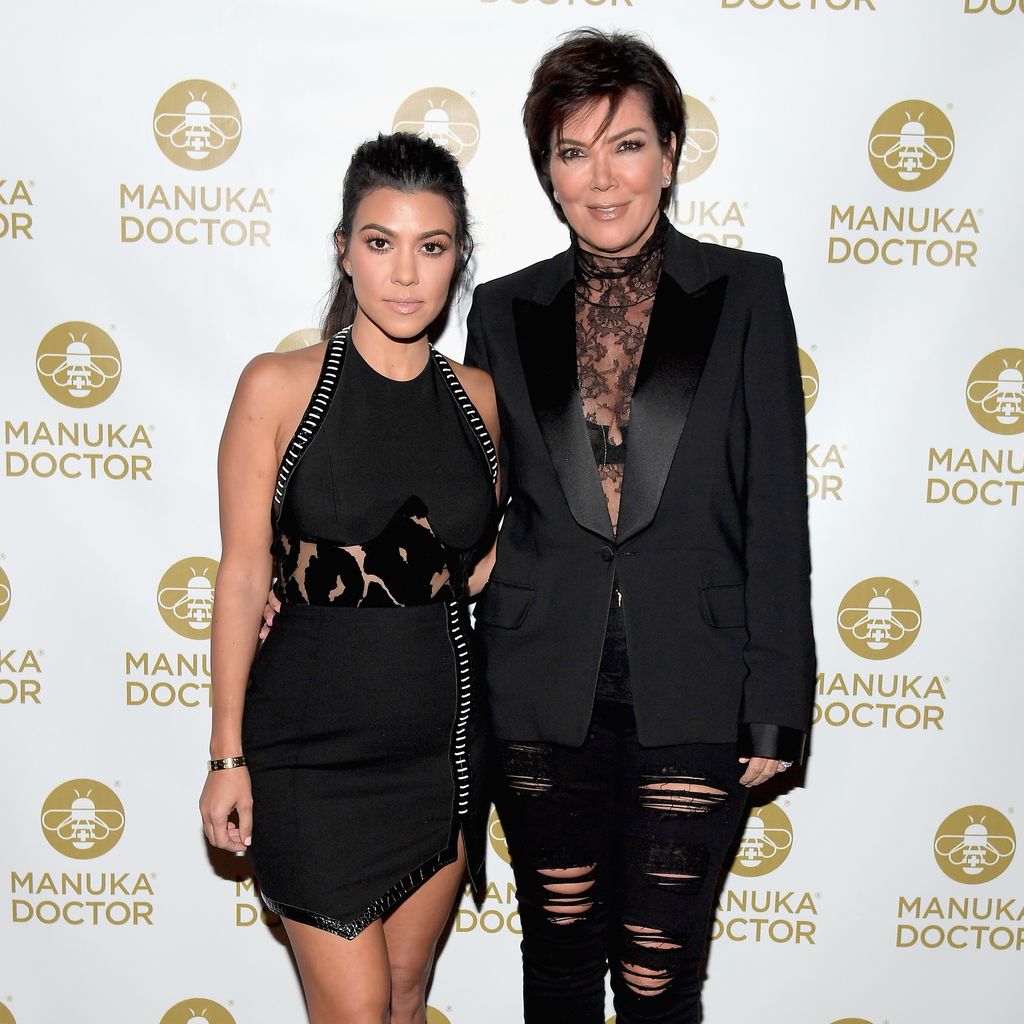 Kourtney Kardashian und Kris Jenner, Oktober 2016