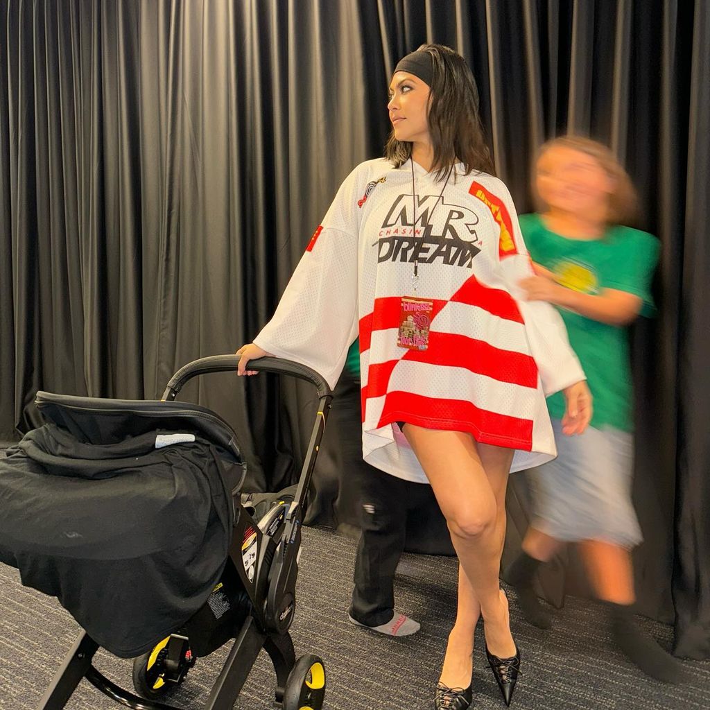 Kourtney Kardashian und ihre Tochter Penelope