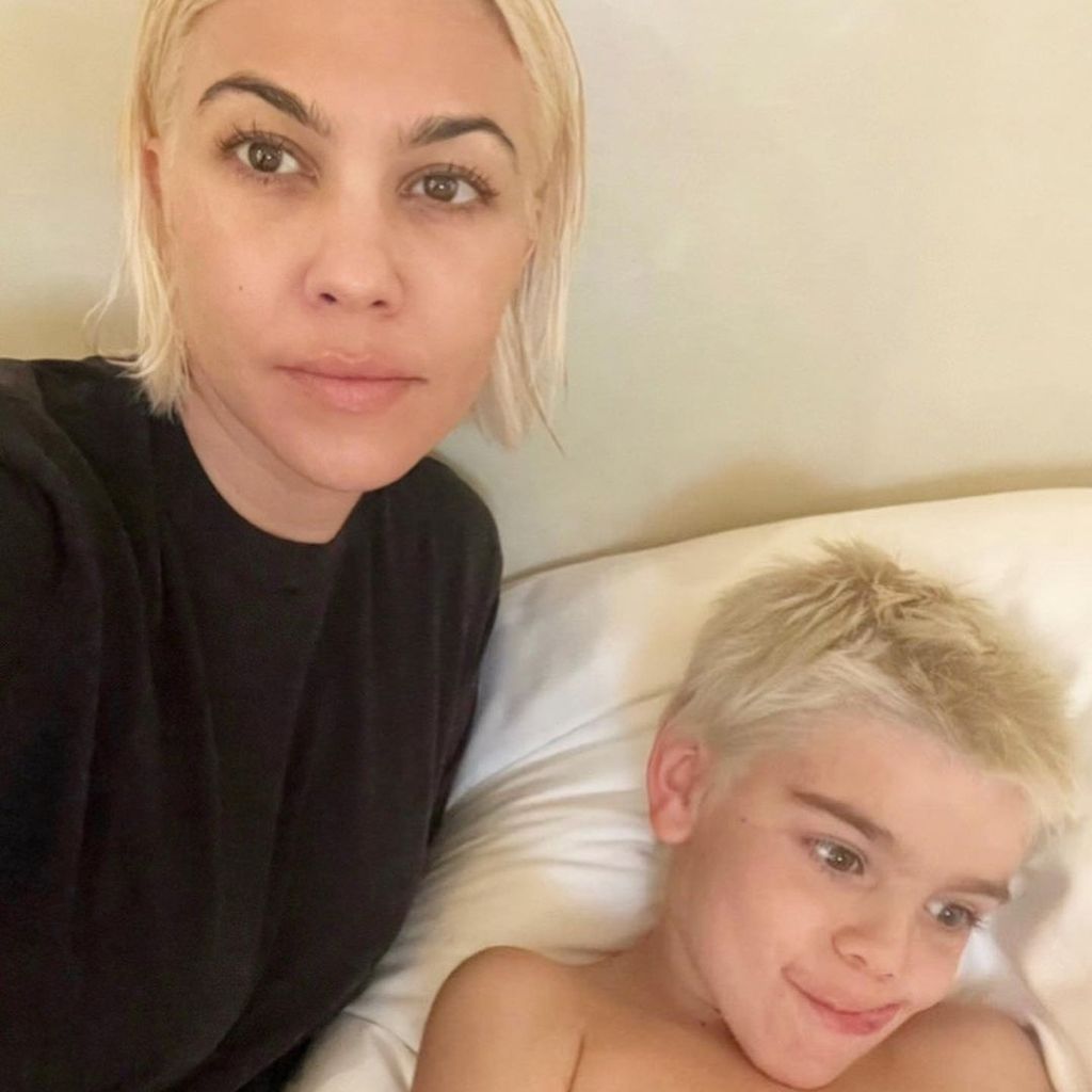 Kourtney Kardashian und Reign Disick