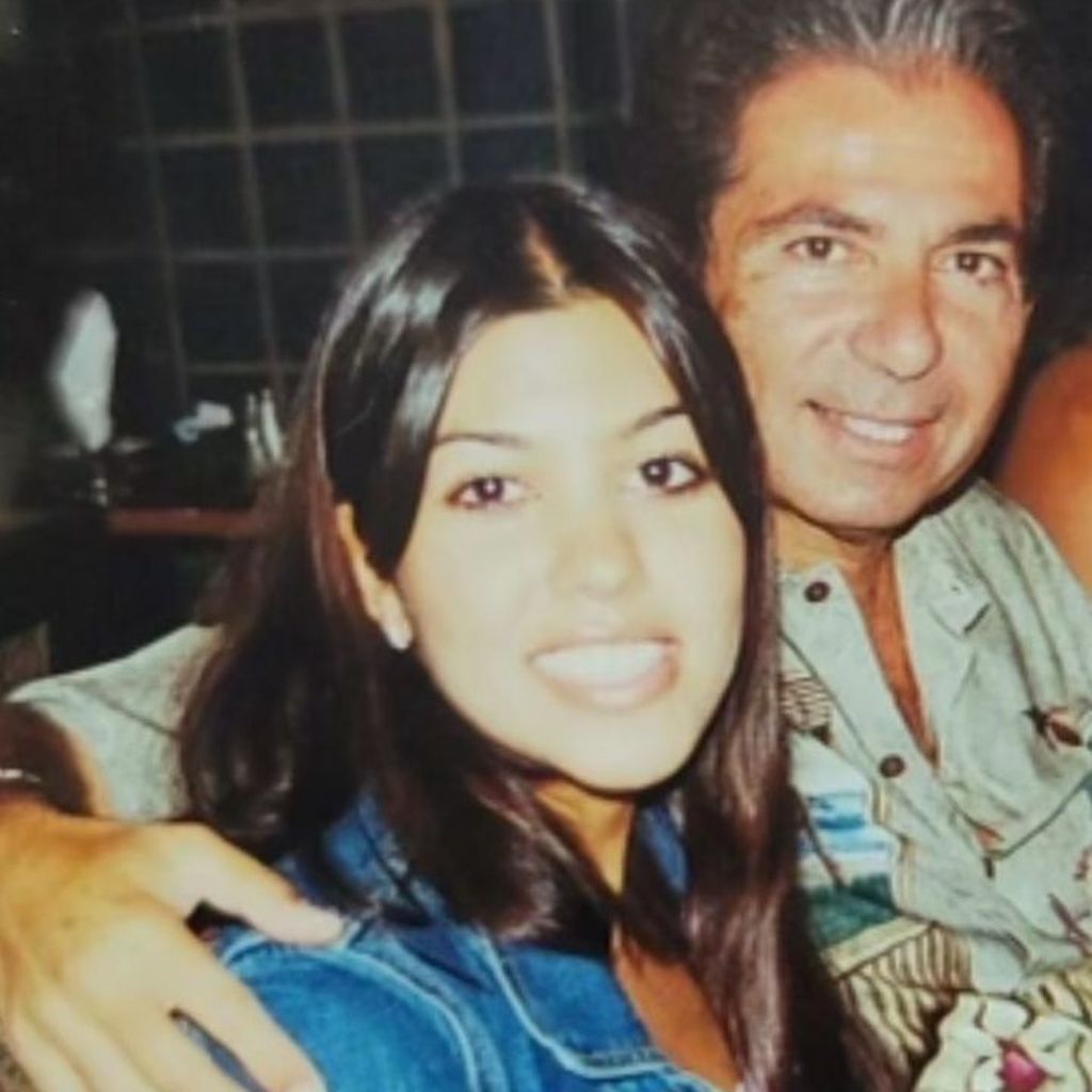 Kourtney Kardashian und Robert Kardashian Sr.
