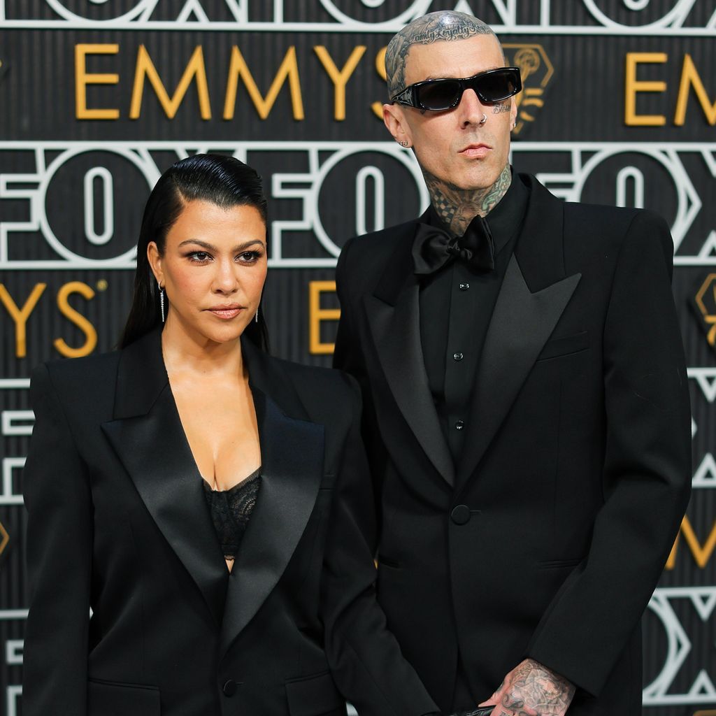 Kourtney Kardashian und Travis Barker, im Januar 2024