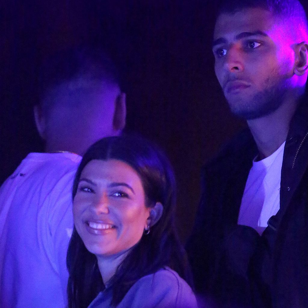 Kourtney Kardashian und Younes Bendjima im April 2018