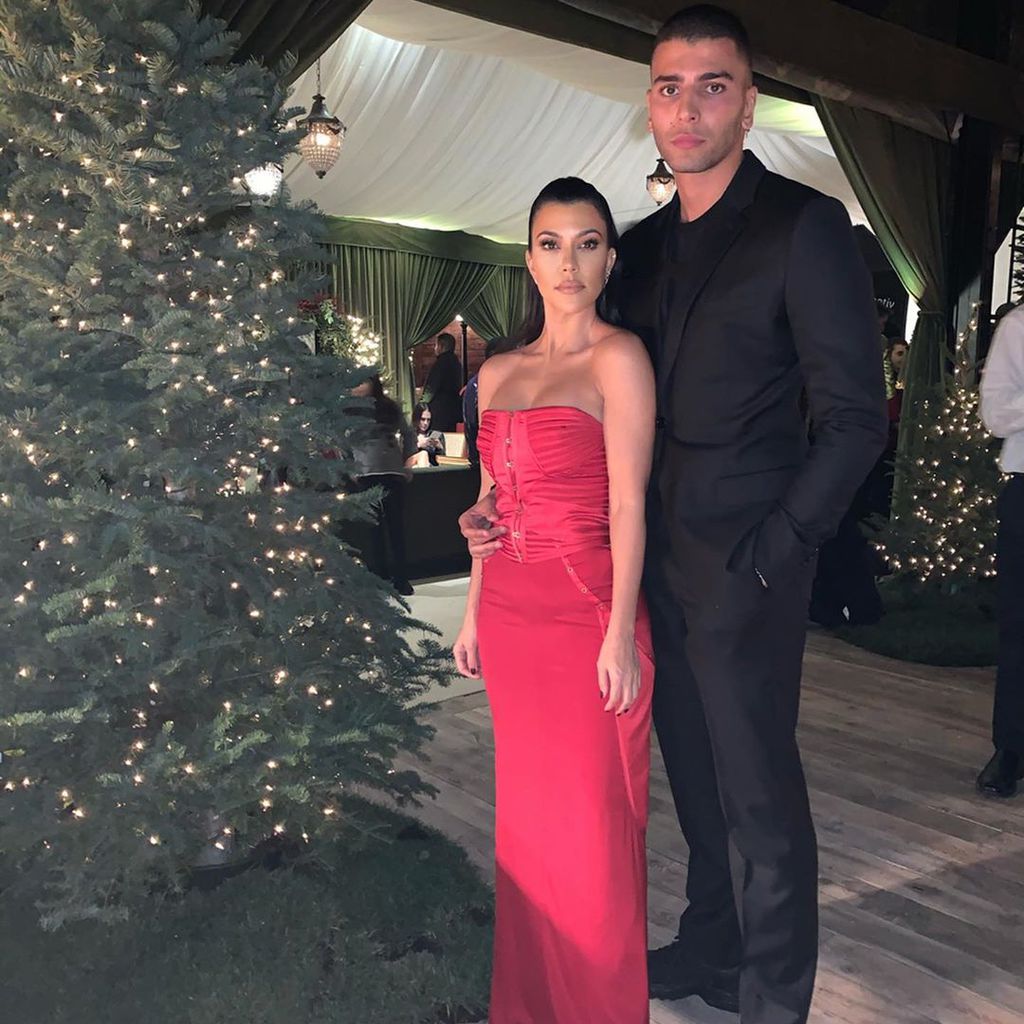 Kourtney Kardashian und Younes Bendjima an Weihnachten 2019