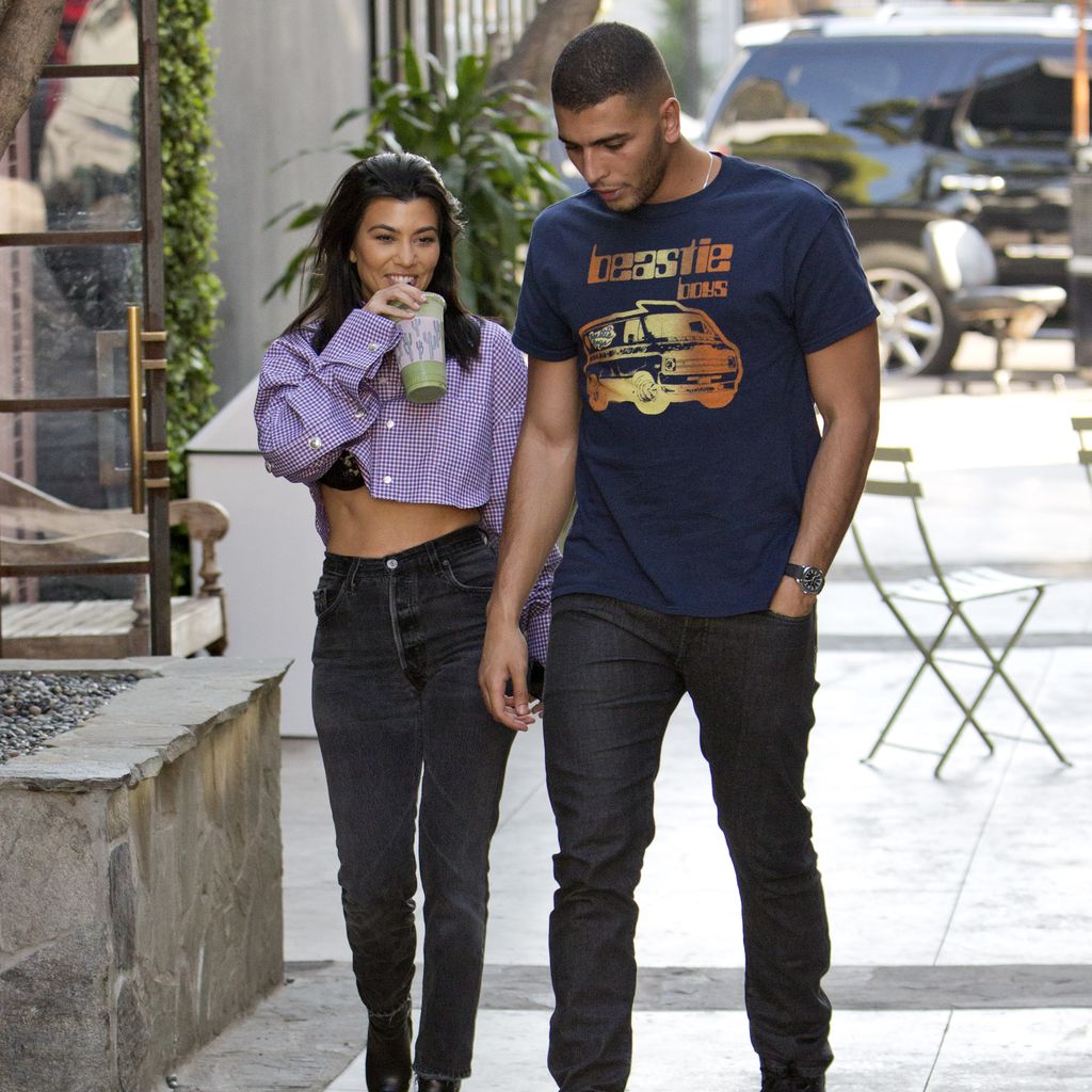 Kourtney Kardashian und Younes Bendjima, Februar 2018