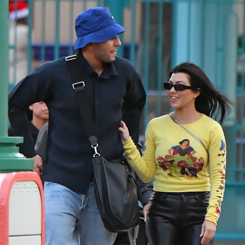 Kourtney Kardashian und Younes Bendjima, Dezember 2019