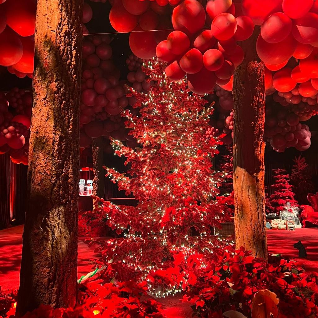 Kourtney Kardashians Weihnachtsdeko
