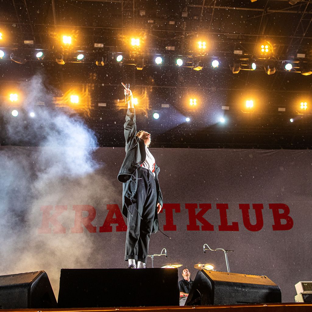 Kraftklub beim Lollapalooza Festival in Berlin, 2022