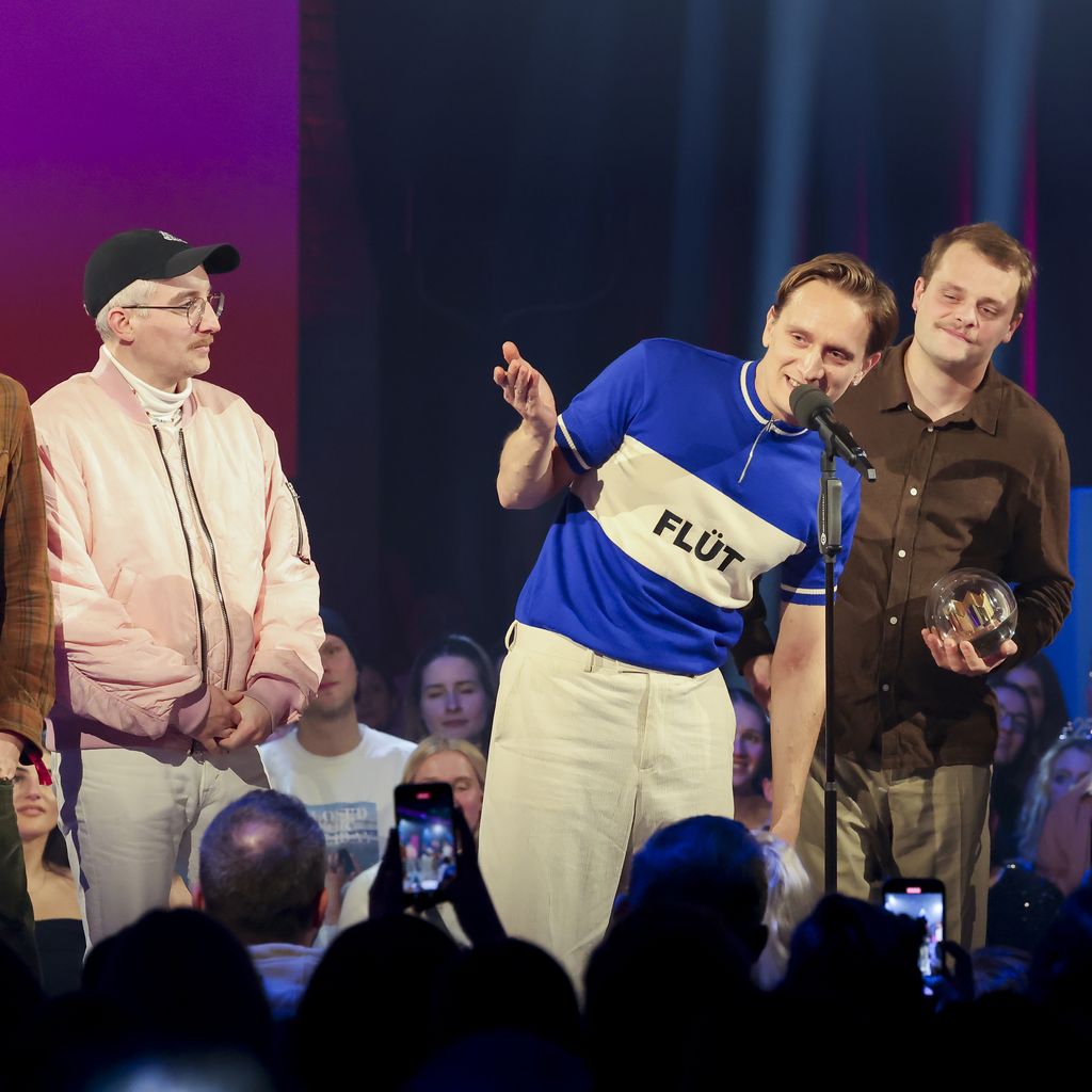 Kraftklub bei der 1LIVE Krone Verleihung 2023