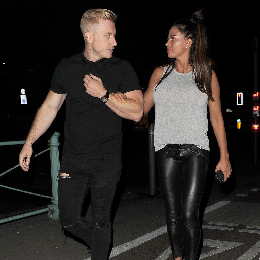 Kris Boyson und Katie Price, Juli 2018