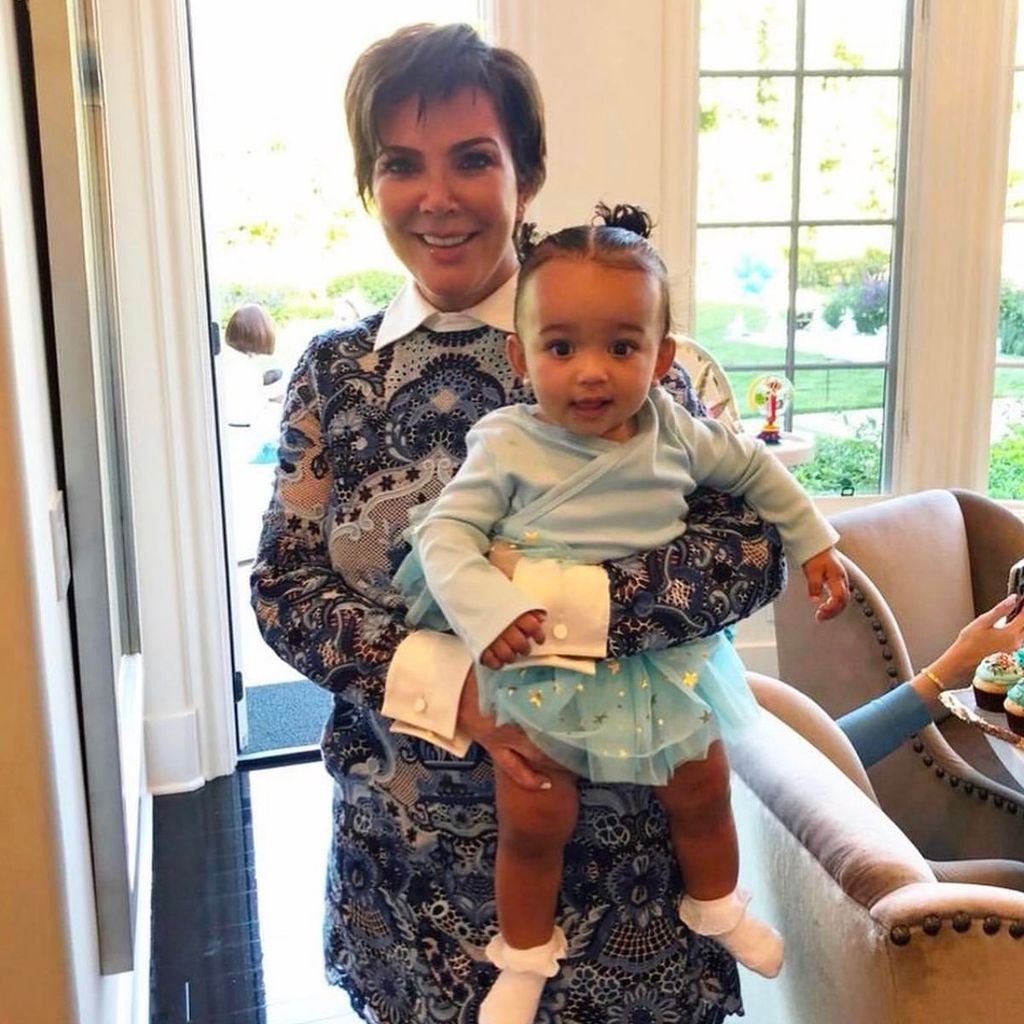 Kris Jenner und Chicago West