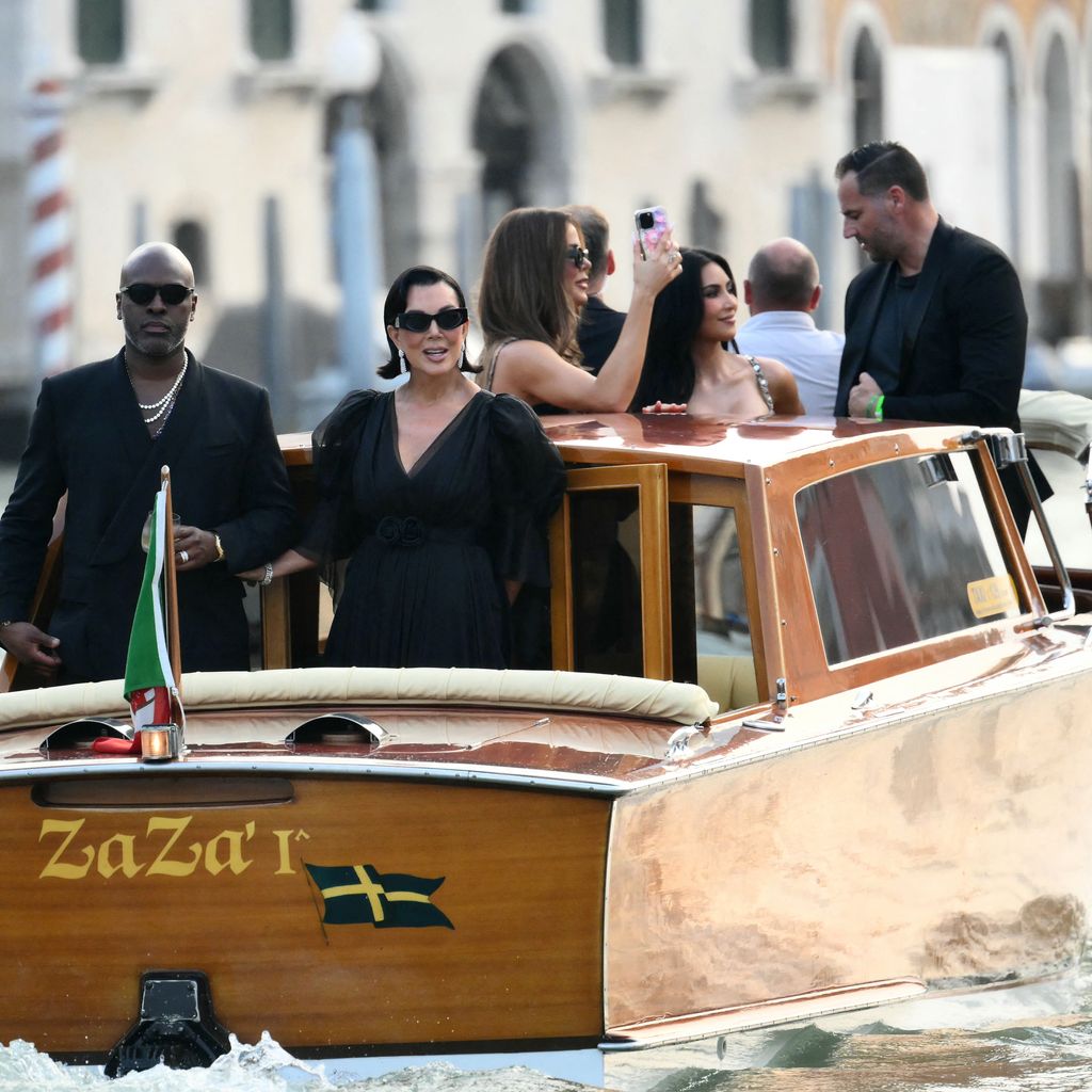 Kris Jenner, Khloé Kardashian und Kim Kardashian in Venedig zur Bezos-Hochzeit, Juni 2025