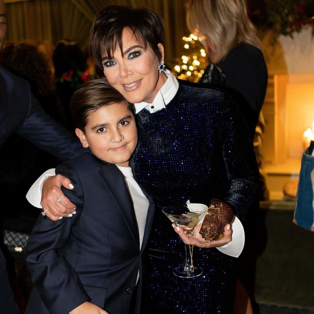 Mason Disick und Kris Jenner