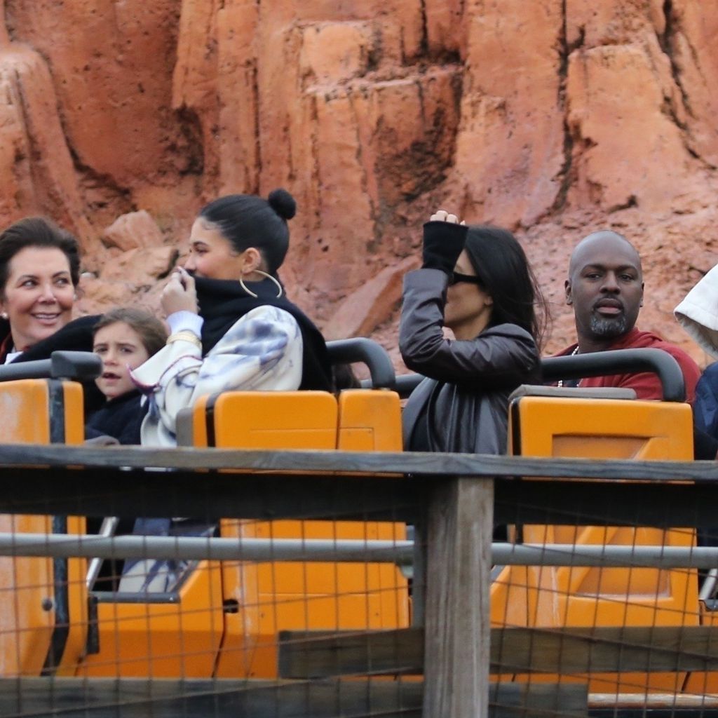 Kris Jenner, Penelope Disick, Kylie Jenner, Kourtney Kardashian, Corey Camble und Travis Scott