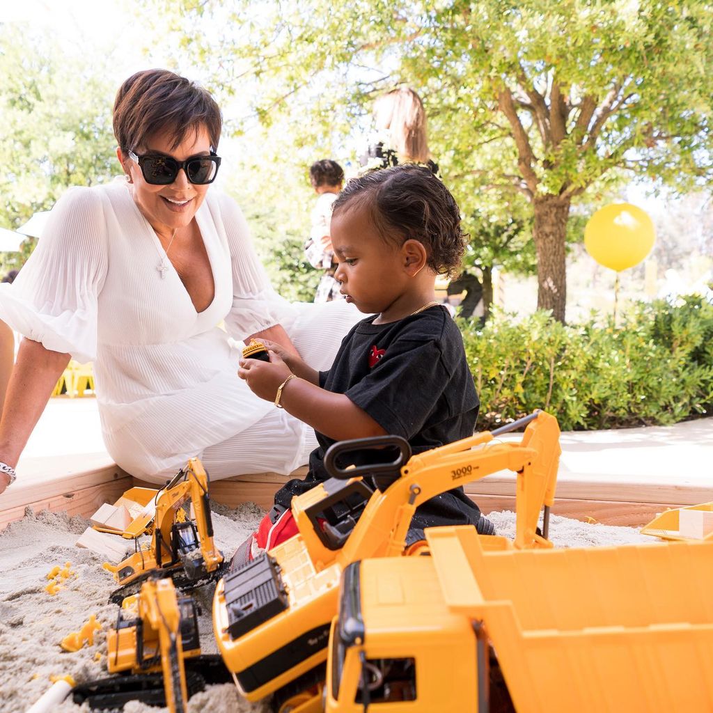 Kris Jenner und Psalm West