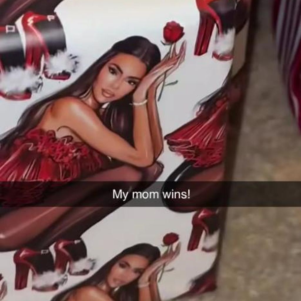 Kris Jenners Geschenkpapier, 2024
